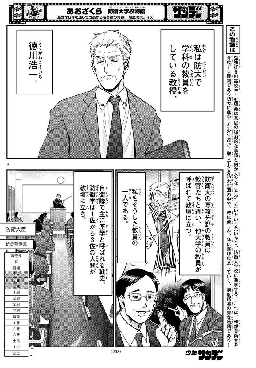 Aozakura Bouei Daigakukou Monogatari Chapter 283 4ページ
