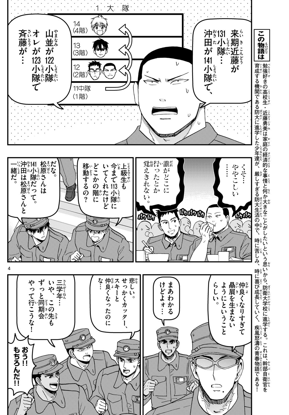 Aozakura Bouei Daigakukou Monogatari Chapter 339 4ページ