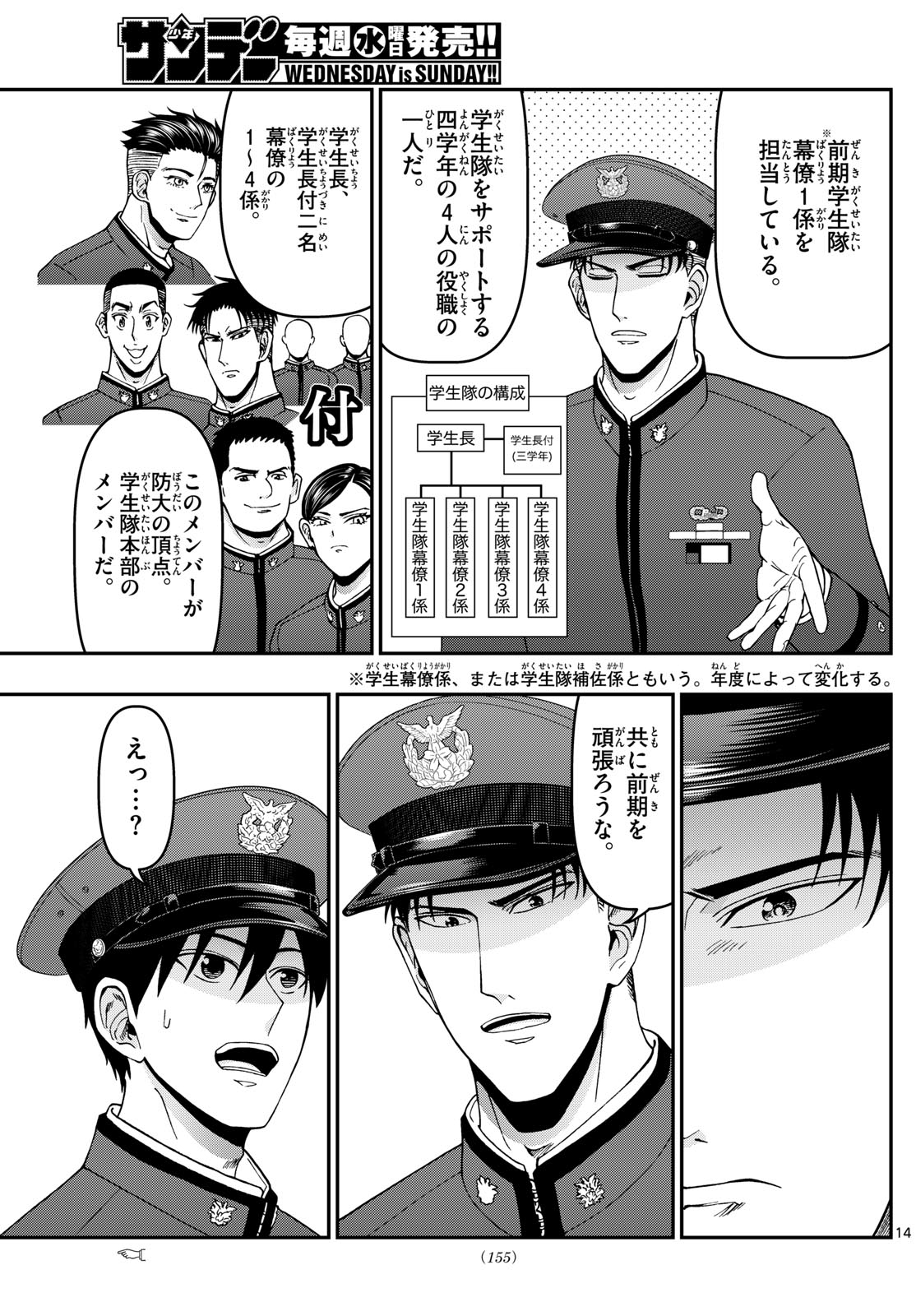 Aozakura Bouei Daigakukou Monogatari Chapter 352 14ページ