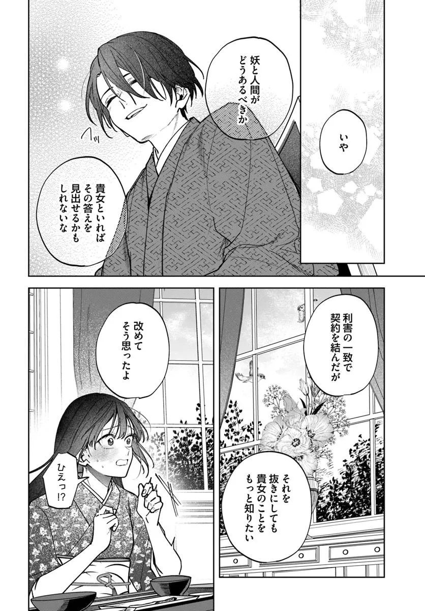 Hitomishiri Otome to Oni no Konyakusha Kikan Gentei Konyaku no hazu ga, Eien no Ai o Chikawaremashita!? Chapter 5.1 12ページ
