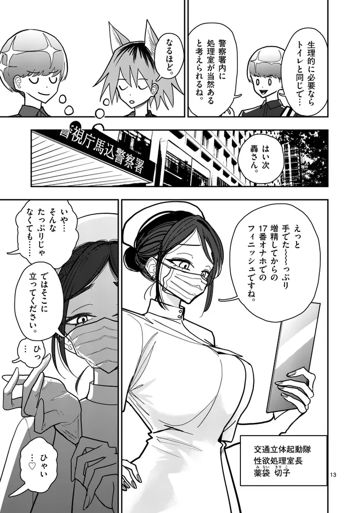 Sono Honoo no Na wa Seiheki Chapter 38 13ページ