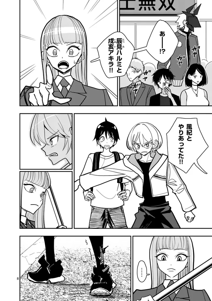 Sono Honoo no Na wa Seiheki Chapter 38 8ページ