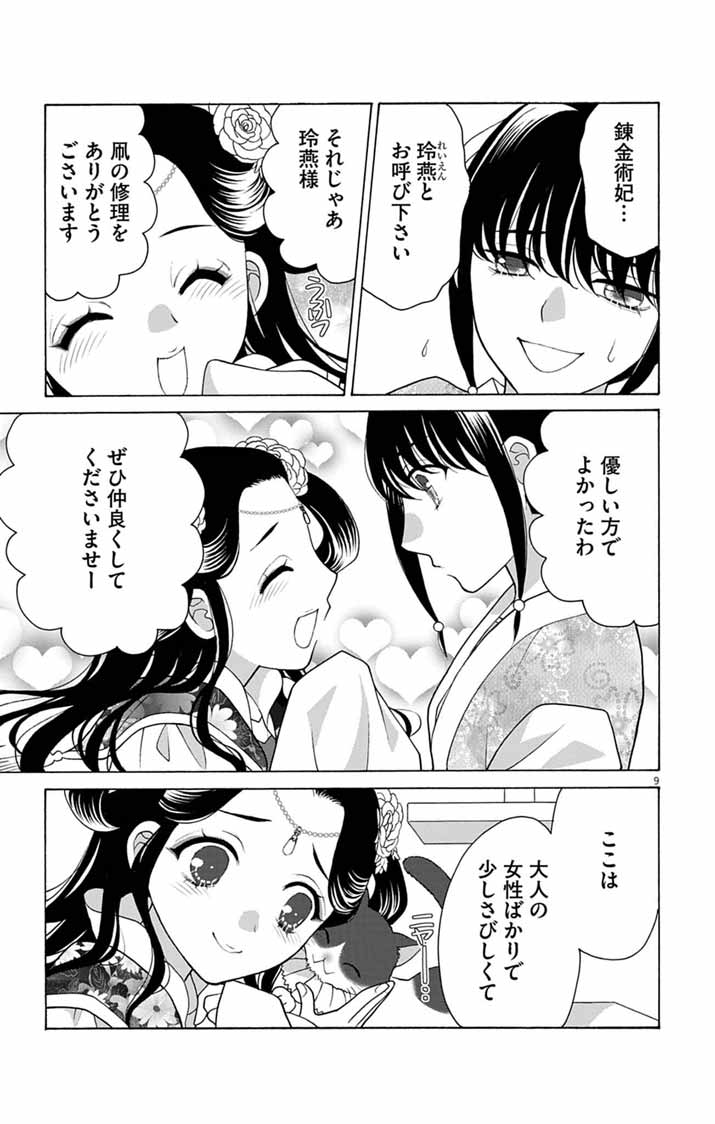 Itsuwari no Renkinjutsushi wa Koukyuu no Yami wo Toku Chapter 6 8ページ