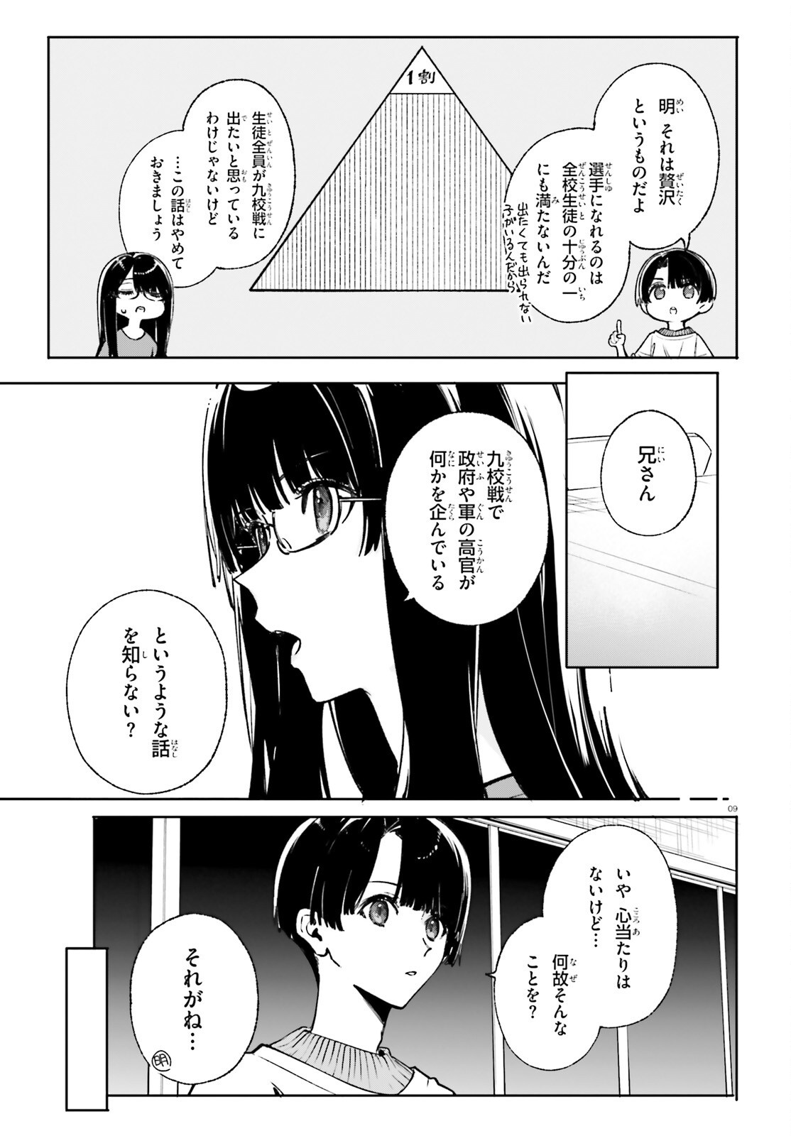 Shin Mahouka Koukou no Rettousei: Cygnus no Otome-tachi Chapter 39 9ページ