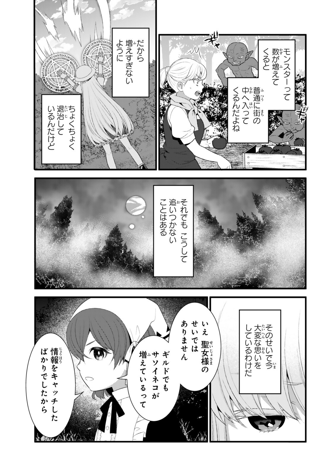 Watashi no Mahou wa Zettai ni Atarun desu Chapter 8.3 2ページ