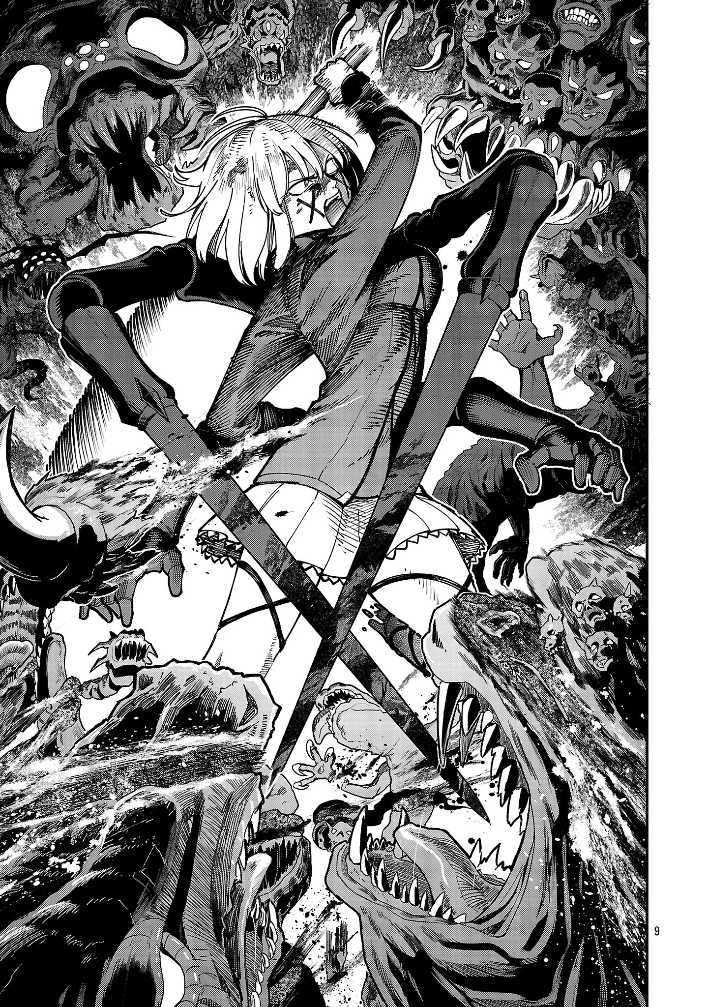 Saikyou no Maou ni Kitaerareta Yuusha Isekai Kikanshatati no Gakuen de Musou Suru Chapter 45.1 11ページ