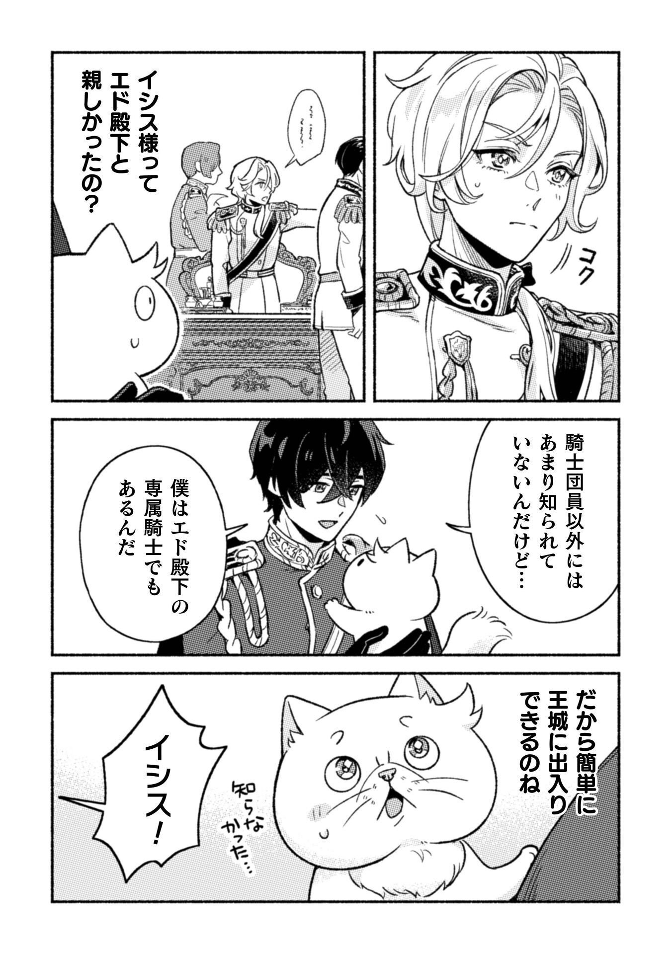 Nekura Kishi ni Yoru Dekiai Mankitsu-chuu nu Busa Neko, Jitsu wa Seijo desu! Chapter 13 21ページ