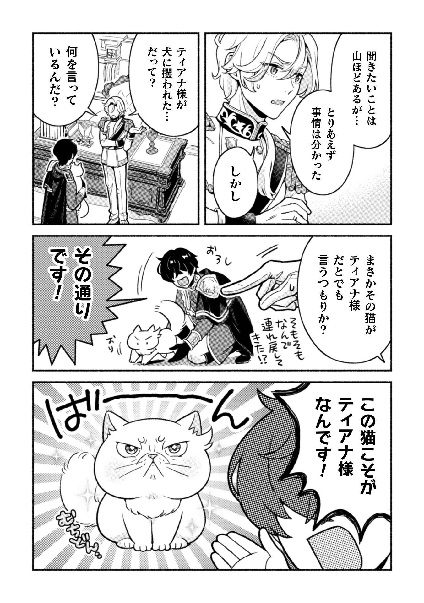 Nekura Kishi ni Yoru Dekiai Mankitsu-chuu nu Busa Neko, Jitsu wa Seijo desu! Chapter 13 23ページ