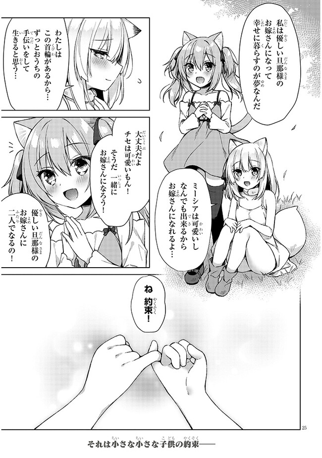 Boku no Risou no Isekai Seikatsu - Tensei shitara Kemomimi Musume Darake no Sekai de Harem ni Chapter 4.2 13ページ
