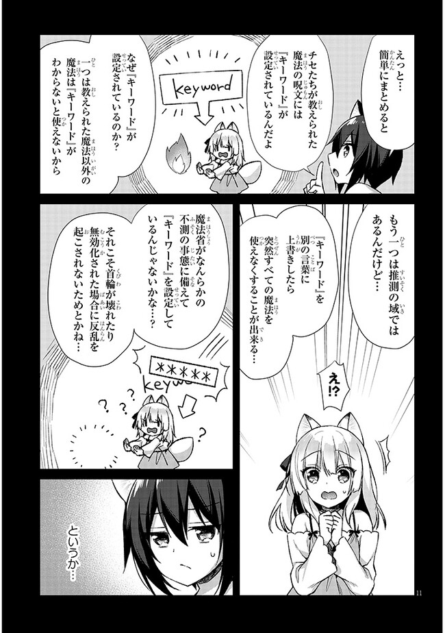 Boku no Risou no Isekai Seikatsu - Tensei shitara Kemomimi Musume Darake no Sekai de Harem ni Chapter 5.1 11ページ