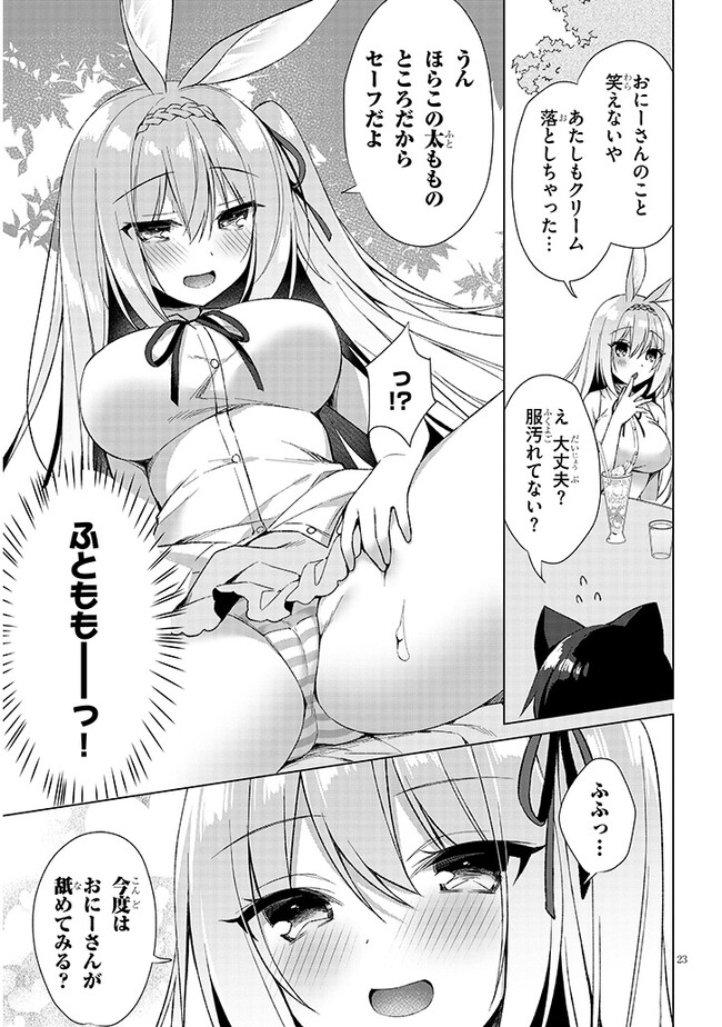 Boku no Risou no Isekai Seikatsu - Tensei shitara Kemomimi Musume Darake no Sekai de Harem ni Chapter 5.2 9ページ