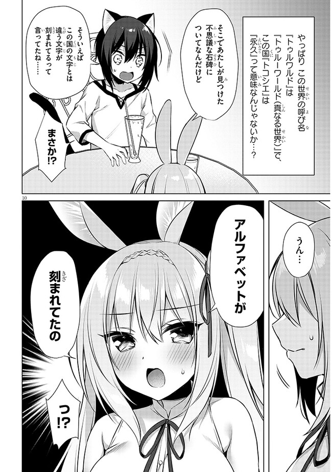 Boku no Risou no Isekai Seikatsu - Tensei shitara Kemomimi Musume Darake no Sekai de Harem ni Chapter 6.1 10ページ