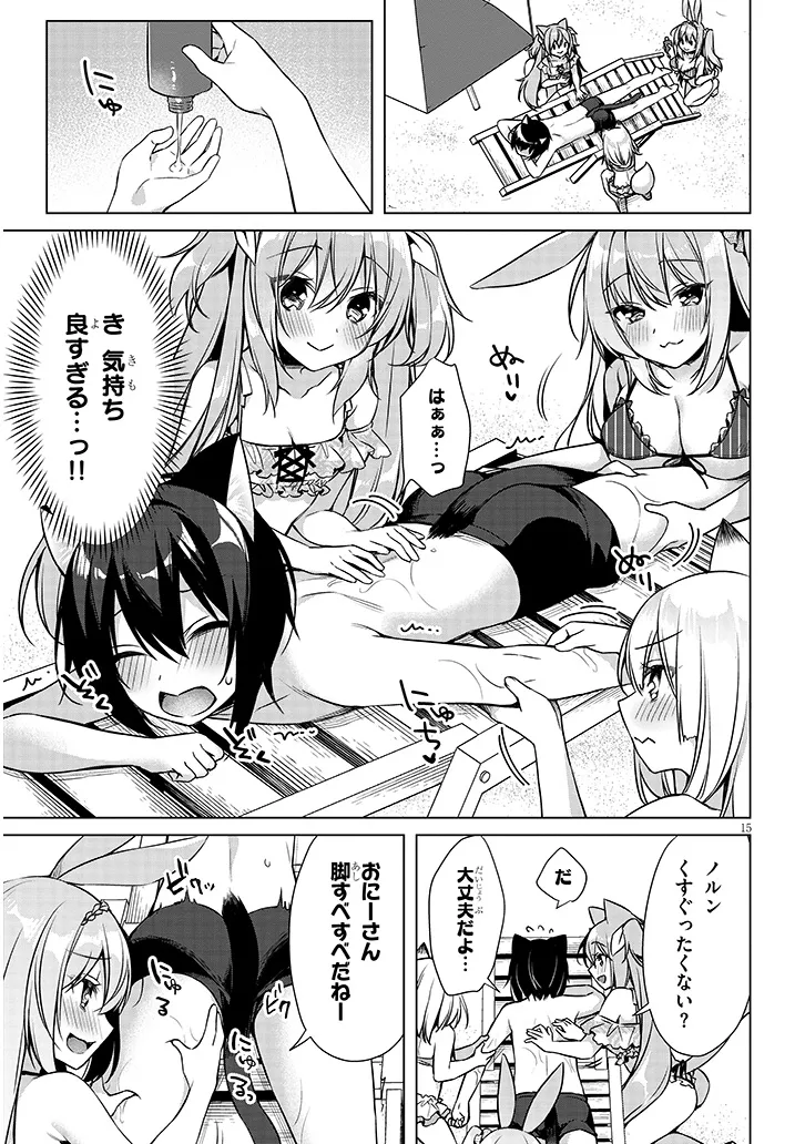Boku no Risou no Isekai Seikatsu - Tensei shitara Kemomimi Musume Darake no Sekai de Harem ni Chapter 8.2 1ページ