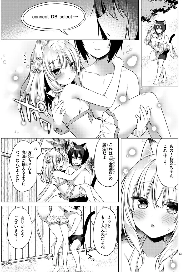 Boku no Risou no Isekai Seikatsu - Tensei shitara Kemomimi Musume Darake no Sekai de Harem ni Chapter 13.2 2ページ