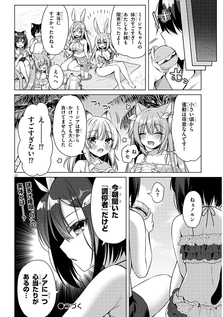 Boku no Risou no Isekai Seikatsu - Tensei shitara Kemomimi Musume Darake no Sekai de Harem ni Chapter 13.2 11ページ