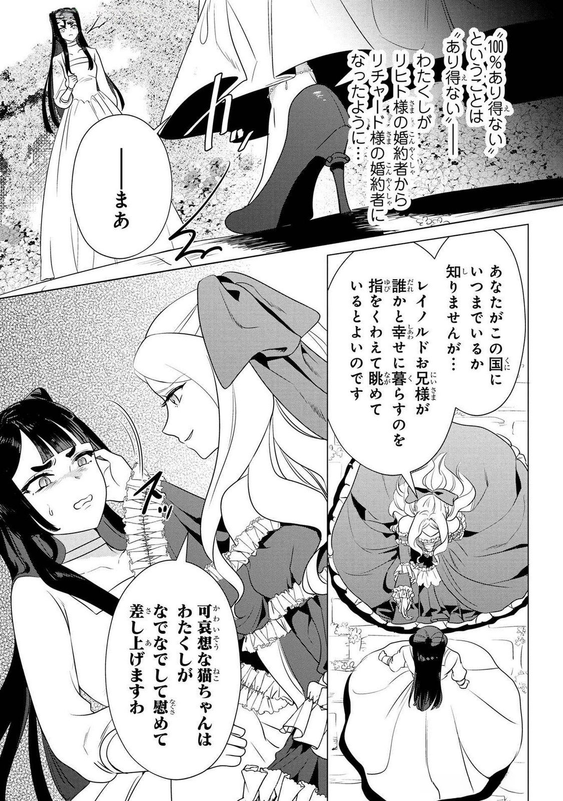 Konyakusha ga Uwaki shite Iru you Nandesu kedo Watashi wa Hayari no Akuyaku Reijou tte Koto Deattemasu ka? Chapter 46 20ページ