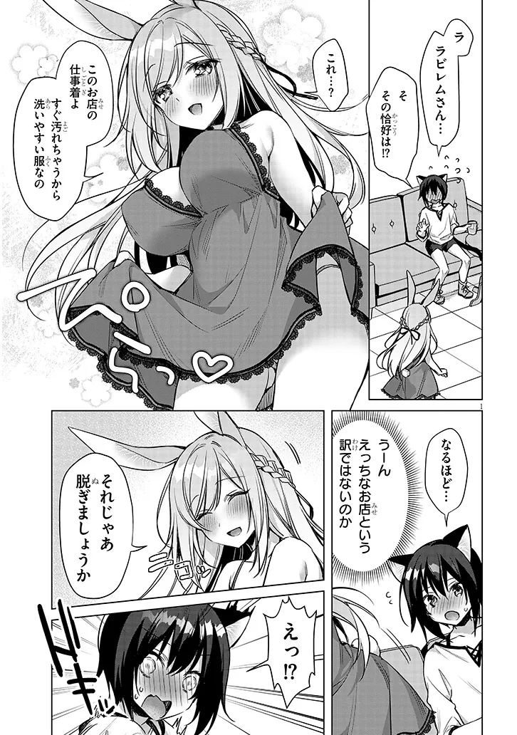 Boku no Risou no Isekai Seikatsu - Tensei shitara Kemomimi Musume Darake no Sekai de Harem ni Chapter 17.1 1ページ