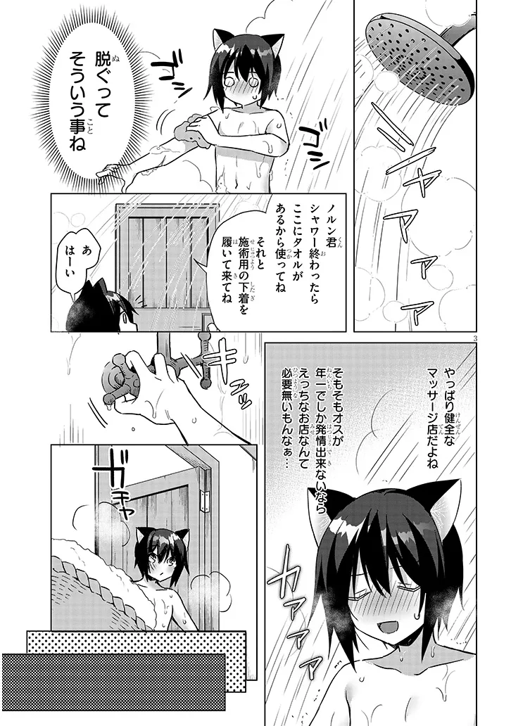 Boku no Risou no Isekai Seikatsu - Tensei shitara Kemomimi Musume Darake no Sekai de Harem ni Chapter 17.1 3ページ