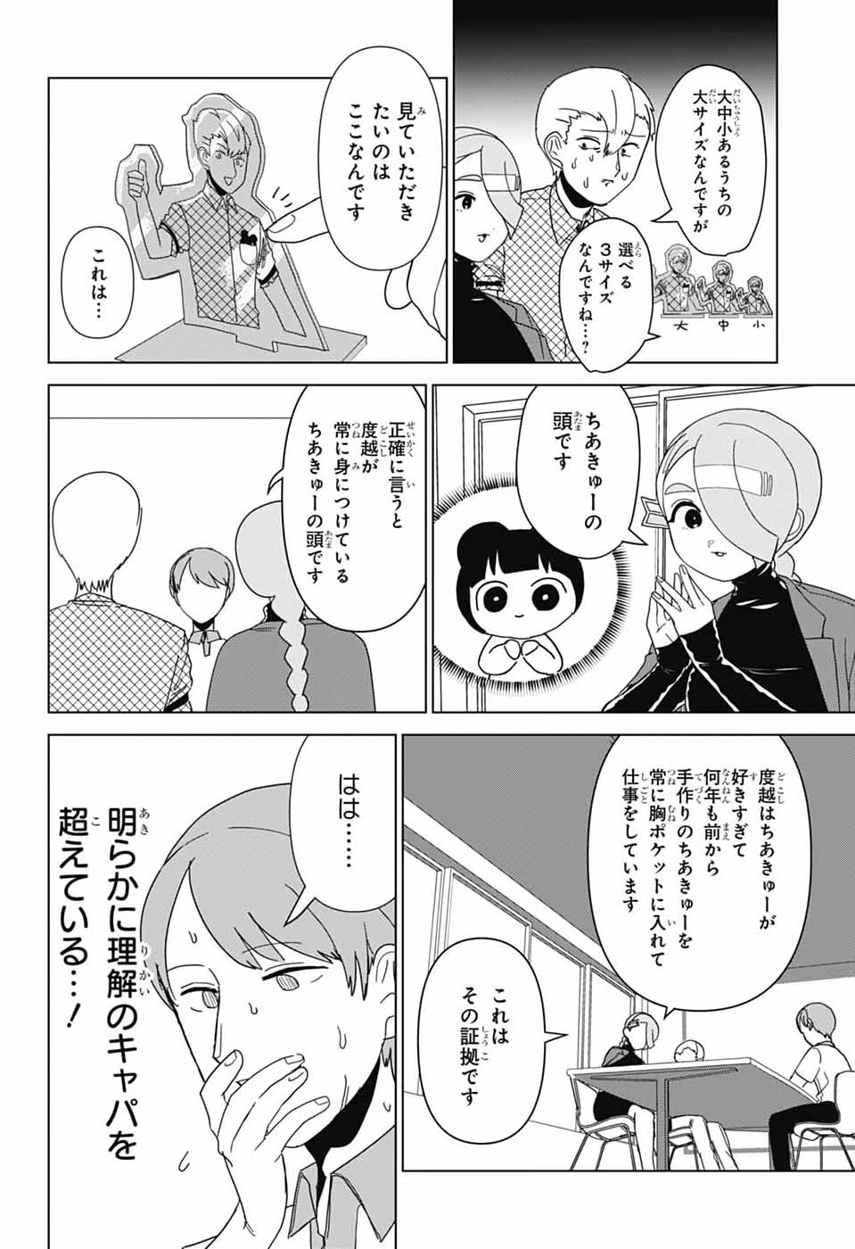 Oshi wo Katachi ni suru Shigoto Chapter 50.2 8ページ