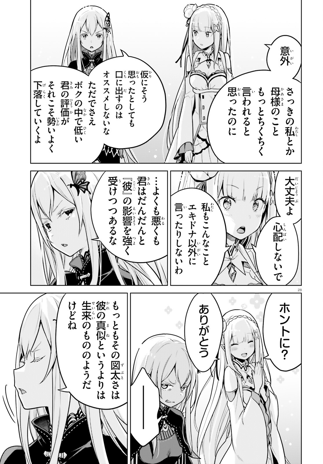 Re:Zero kara Hajimeru Isekai Seikatsu - Daiyonshou - Seiiki to Gouyoku no Majou Chapter 51 28ページ