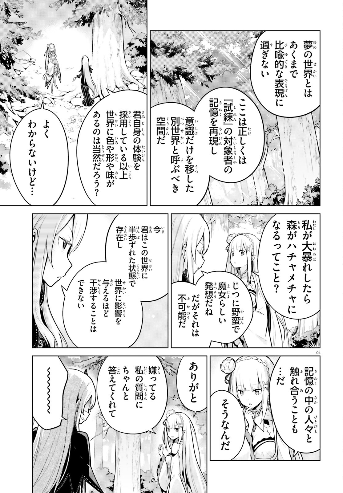 Re:Zero kara Hajimeru Isekai Seikatsu - Daiyonshou - Seiiki to Gouyoku no Majou Chapter 51 4ページ