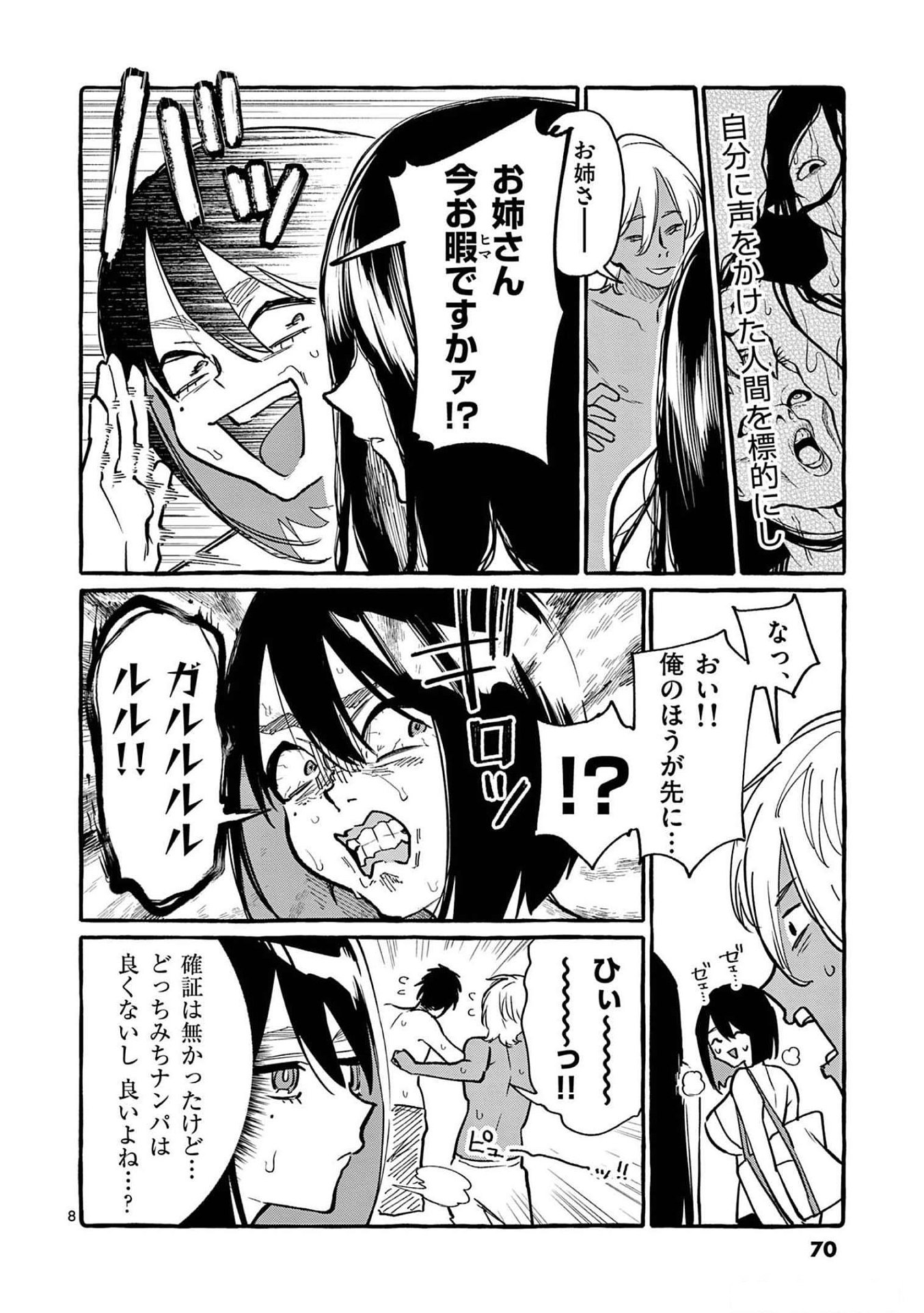 Ushiro no Shoumen Kamui-san Chapter 53 8ページ