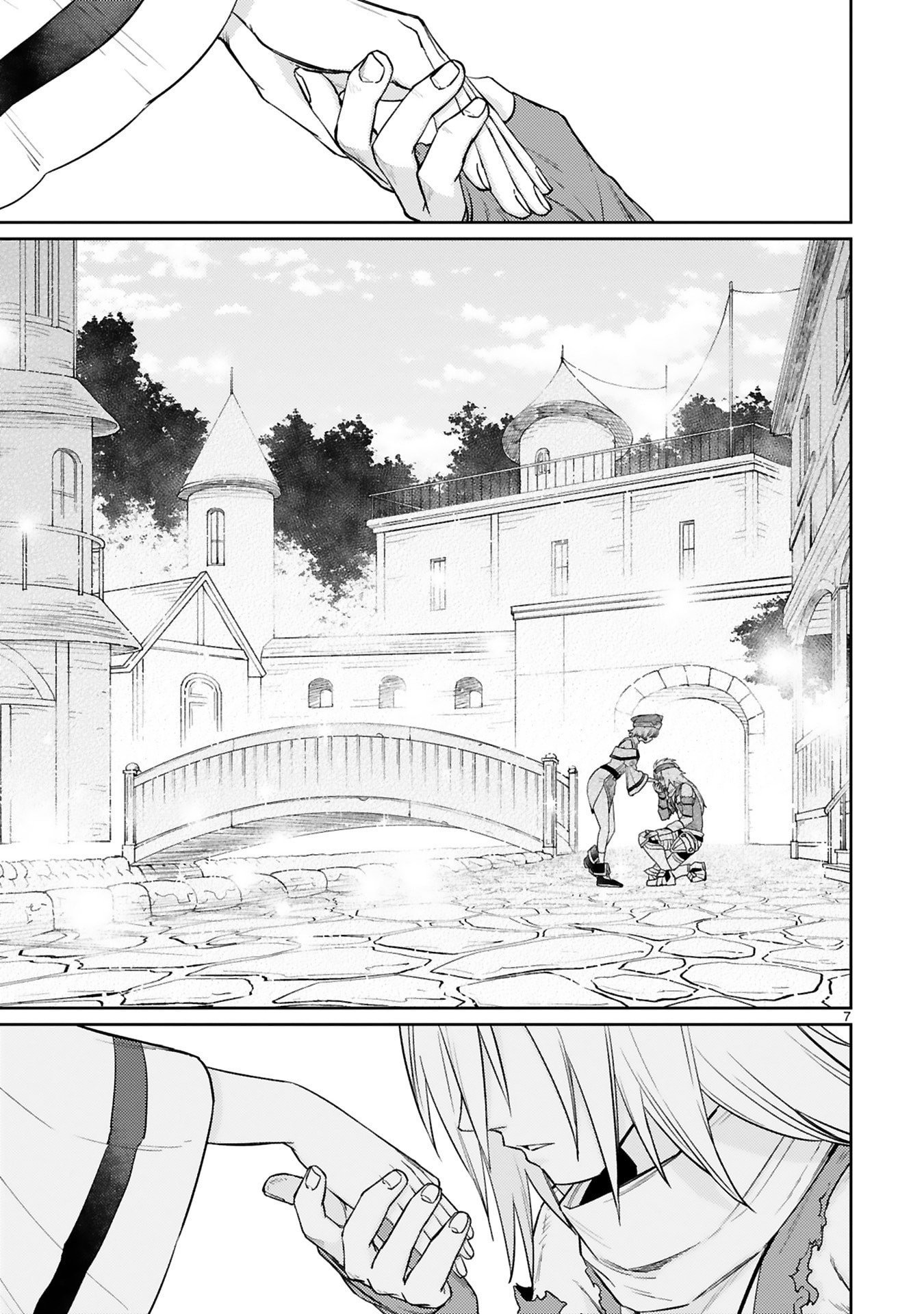 Arafoo Boukensha, Densetsu to Naru: SS-Rank no Musume ni Kyouka Saretara SSS-Rank ni Narimashita Chapter 53 7ページ