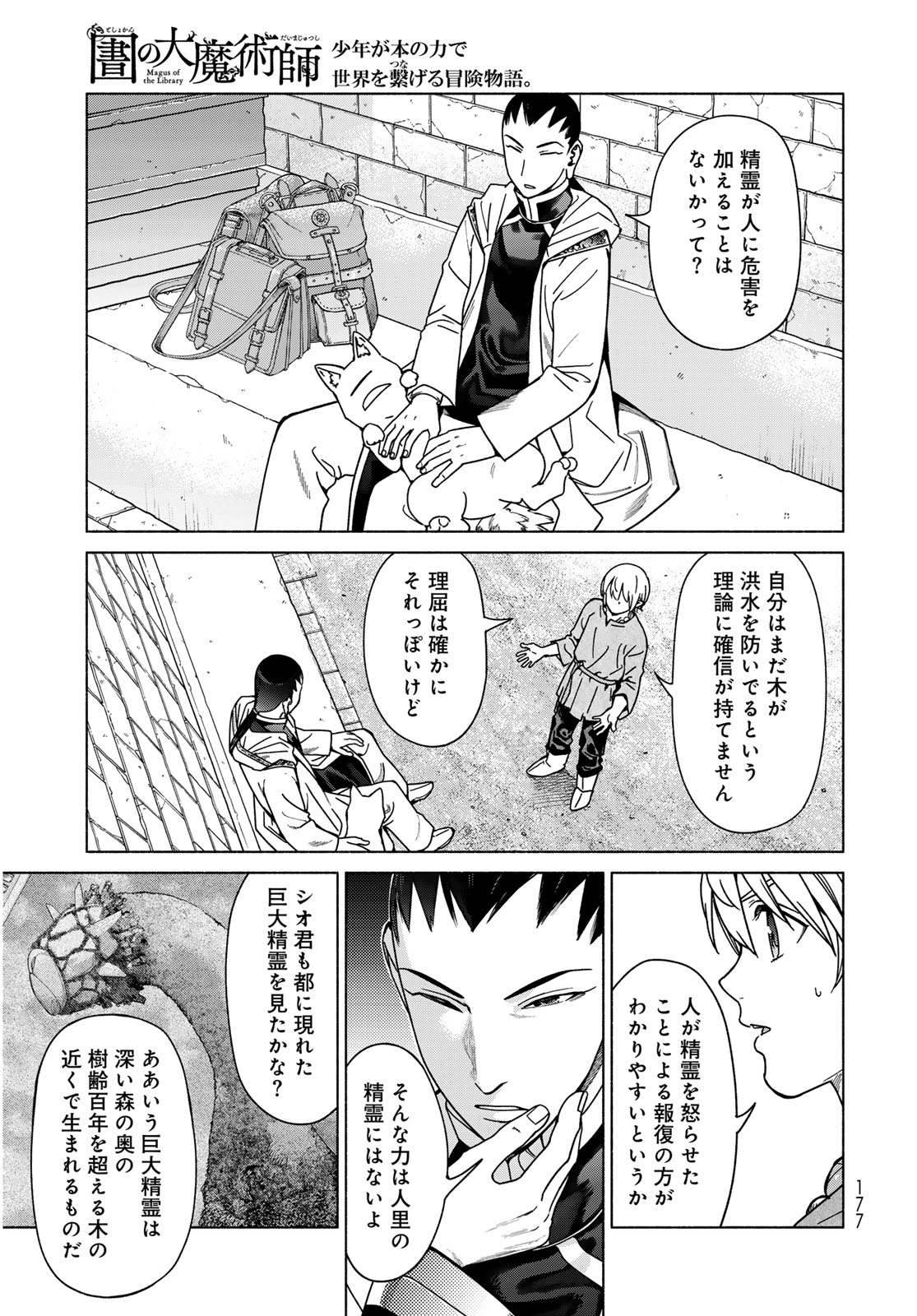 Toshokan no Daimajutsushi Chapter 56.1 11ページ