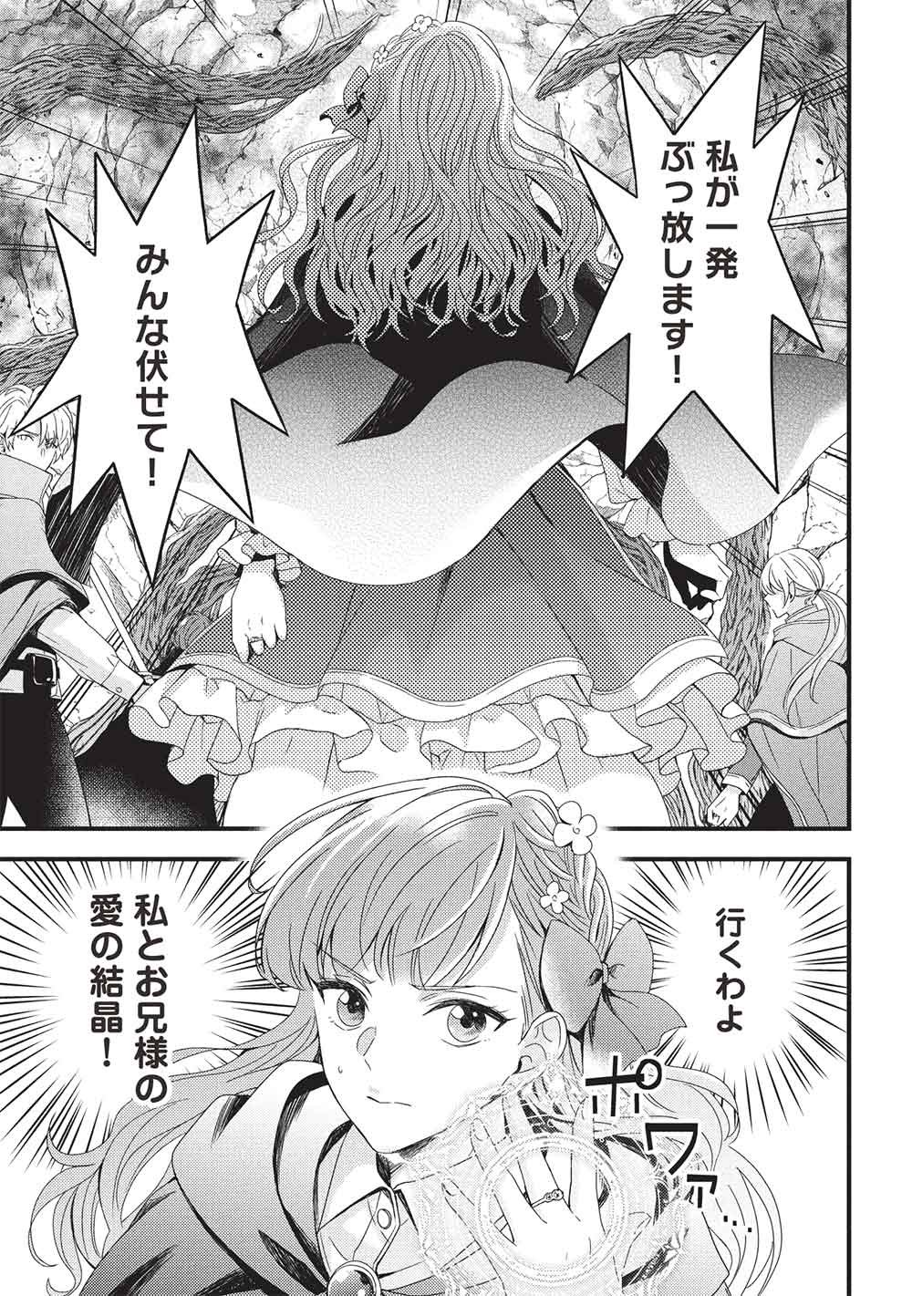 Grand Avail - Omamori no Madoushi wa Saioshi Last Boss Onii-sama wo Sukuitai Chapter 34 25ページ