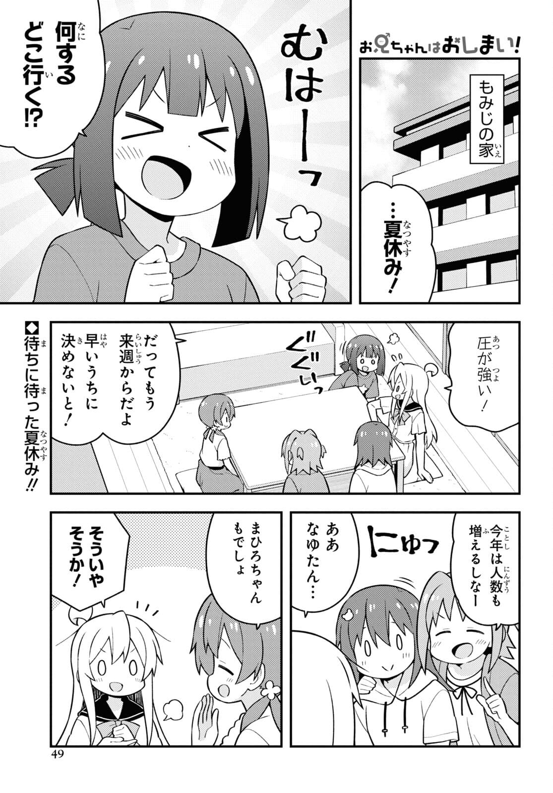 Onii-chan wa Oshimai! Chapter 56 1ページ