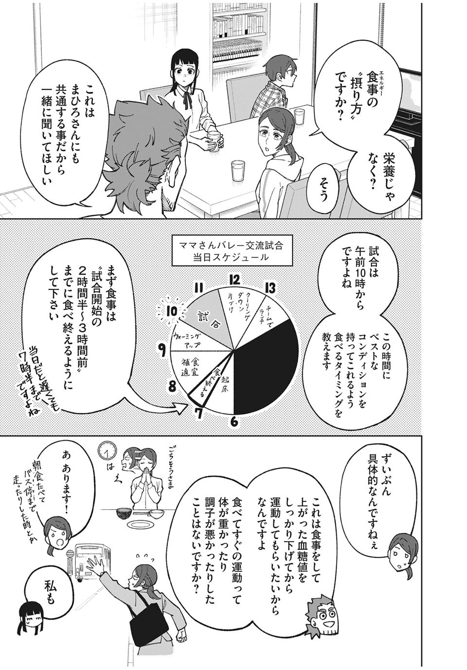 Asumeshi Chapter 16 9ページ