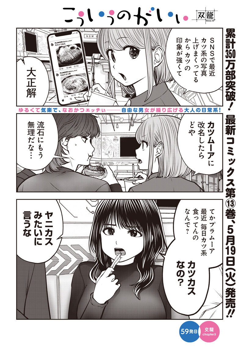 Kouiu no Gaii Chapter 59.5 1ページ