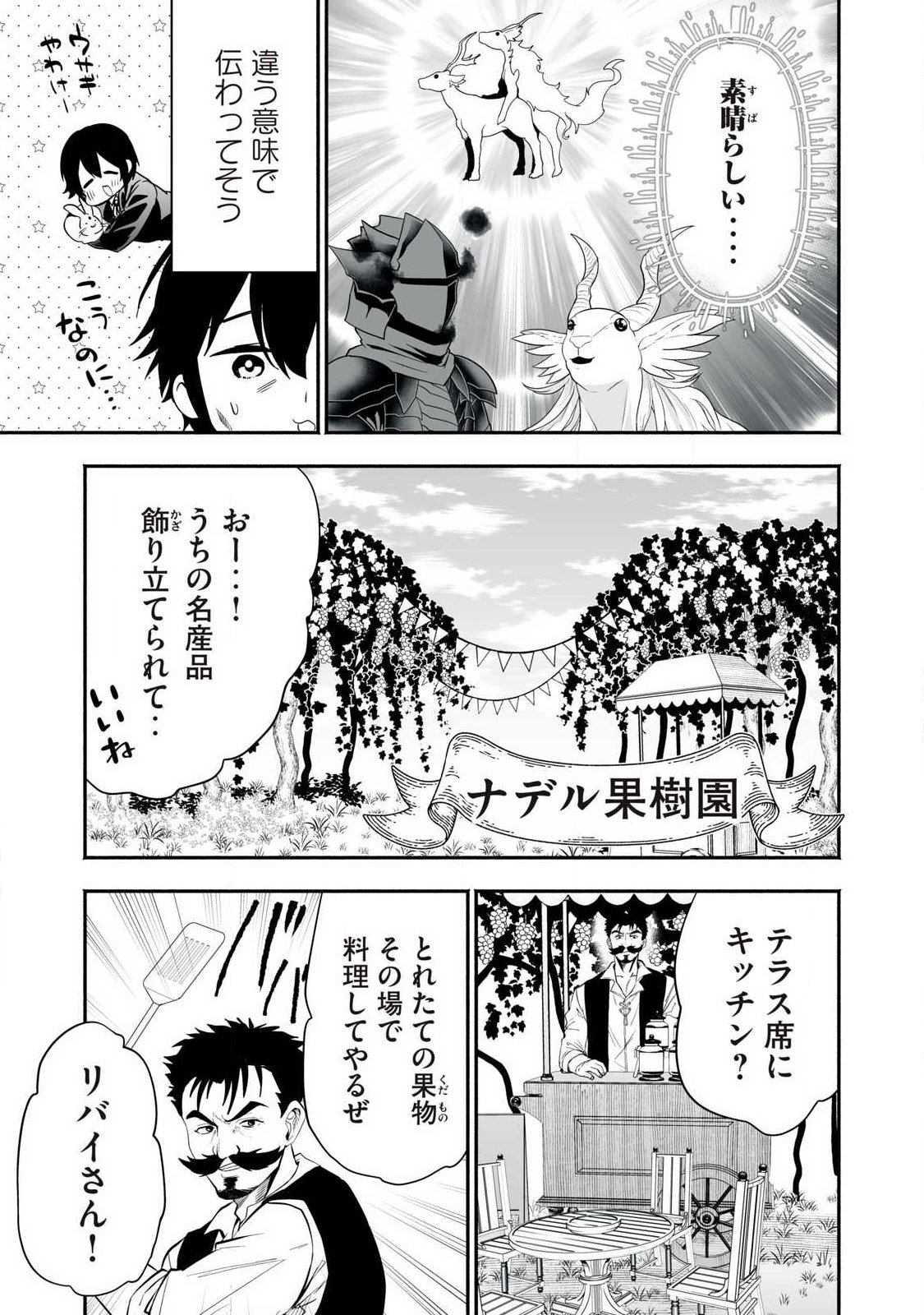 Tensei Kizoku no Bannou Kaitaku: "Kakudai & Shukushou" Skill wo Tsukatteitara Saikyou Ryouchi ni Narimashita Chapter 61.2 1ページ