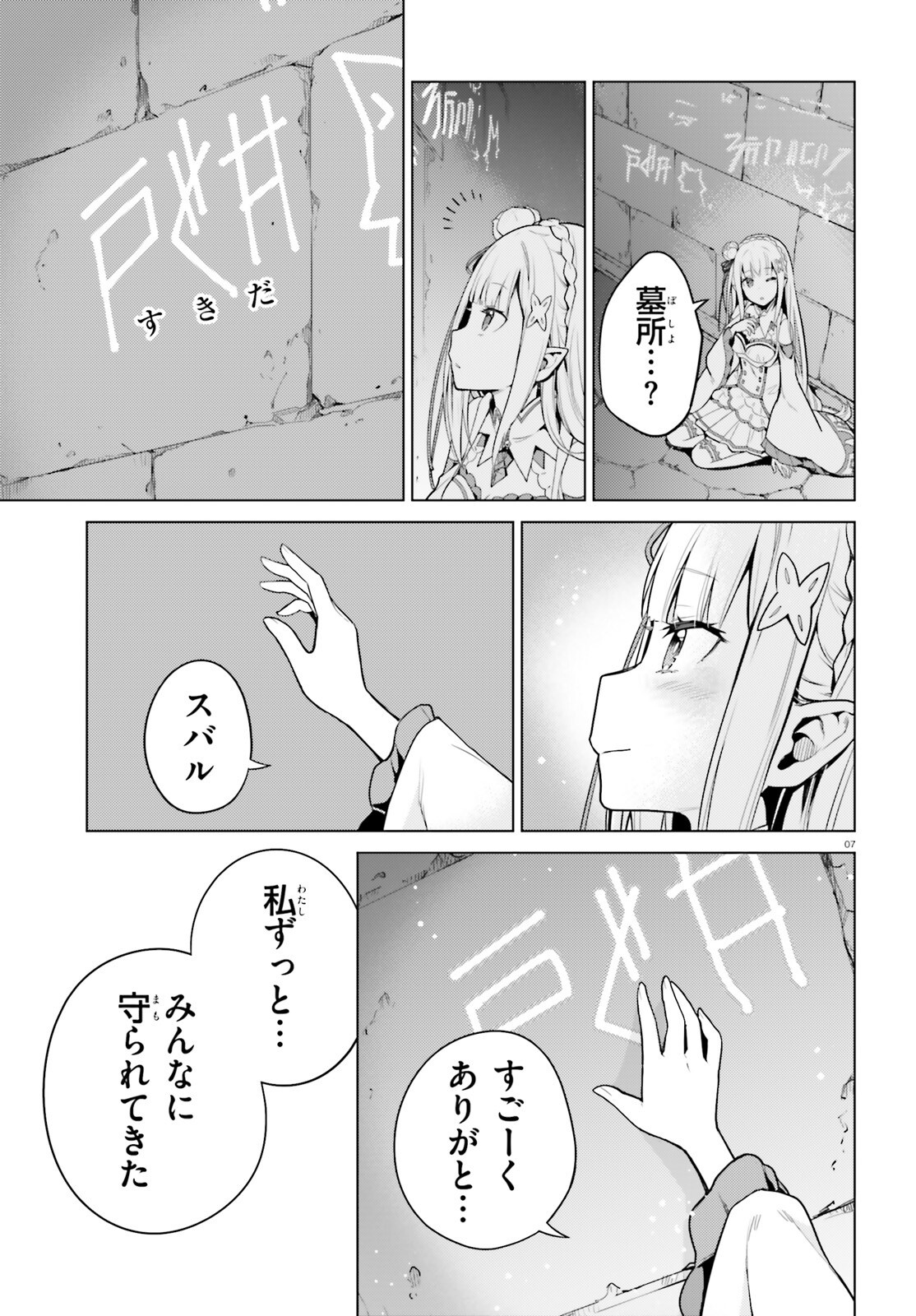 Re:Zero kara Hajimeru Isekai Seikatsu - Daiyonshou - Seiiki to Gouyoku no Majou Chapter 63 7ページ