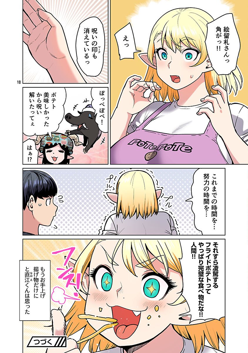 Elf-san wa Yaserarenai. Chapter 64 20ページ