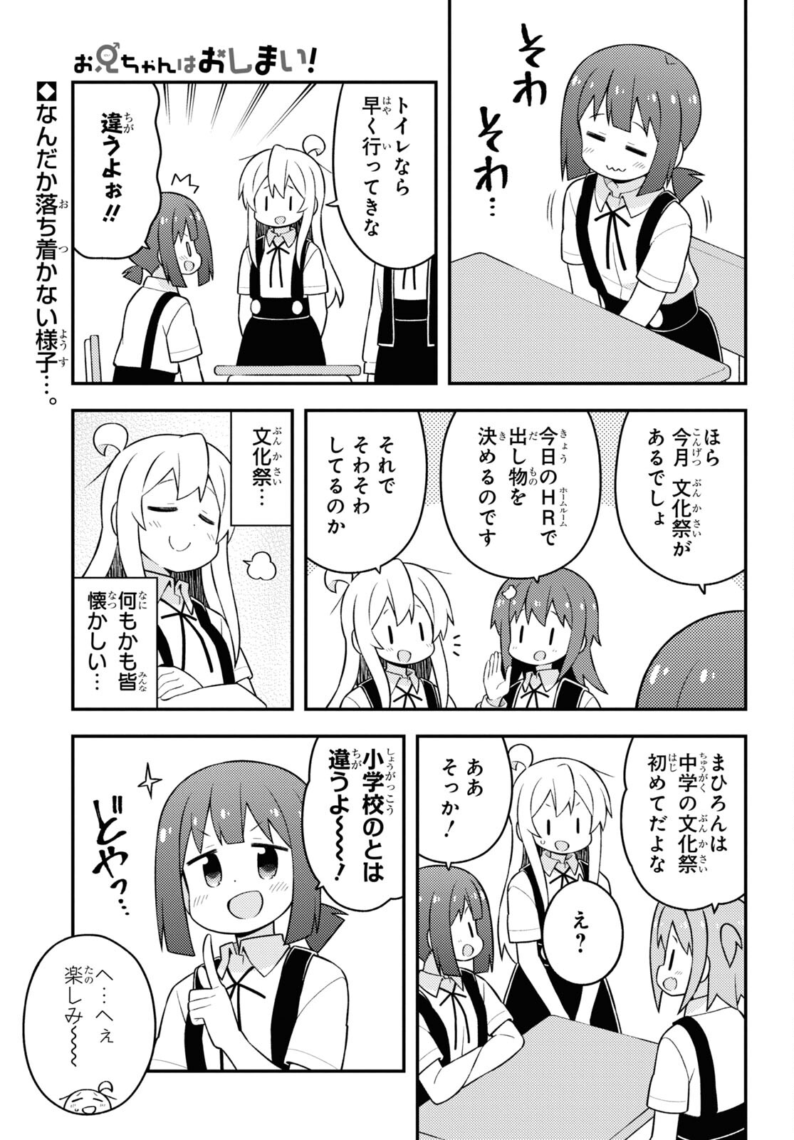 Onii-chan wa Oshimai! Chapter 65 1ページ
