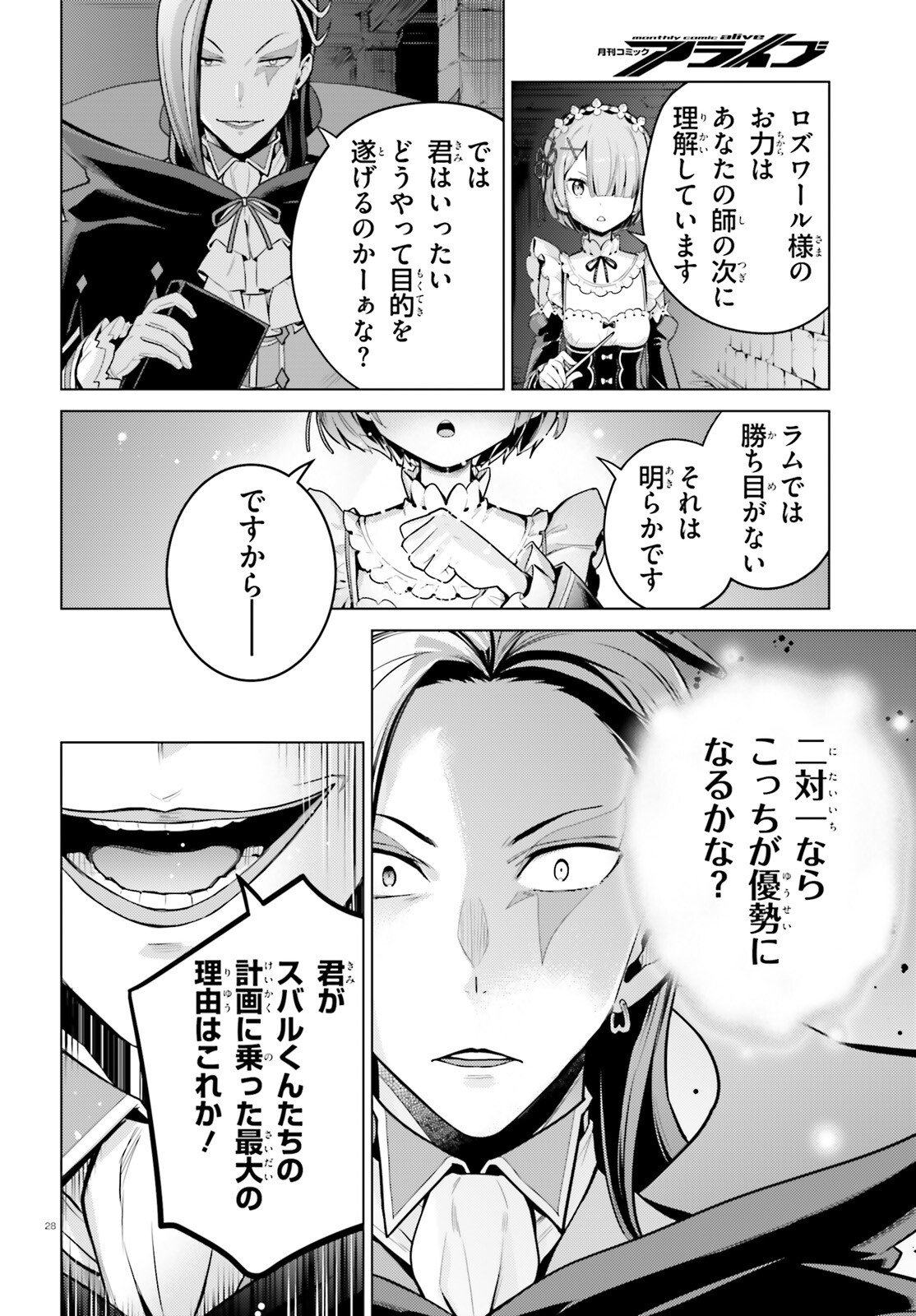 Re:Zero kara Hajimeru Isekai Seikatsu - Daiyonshou - Seiiki to Gouyoku no Majou Chapter 66 28ページ