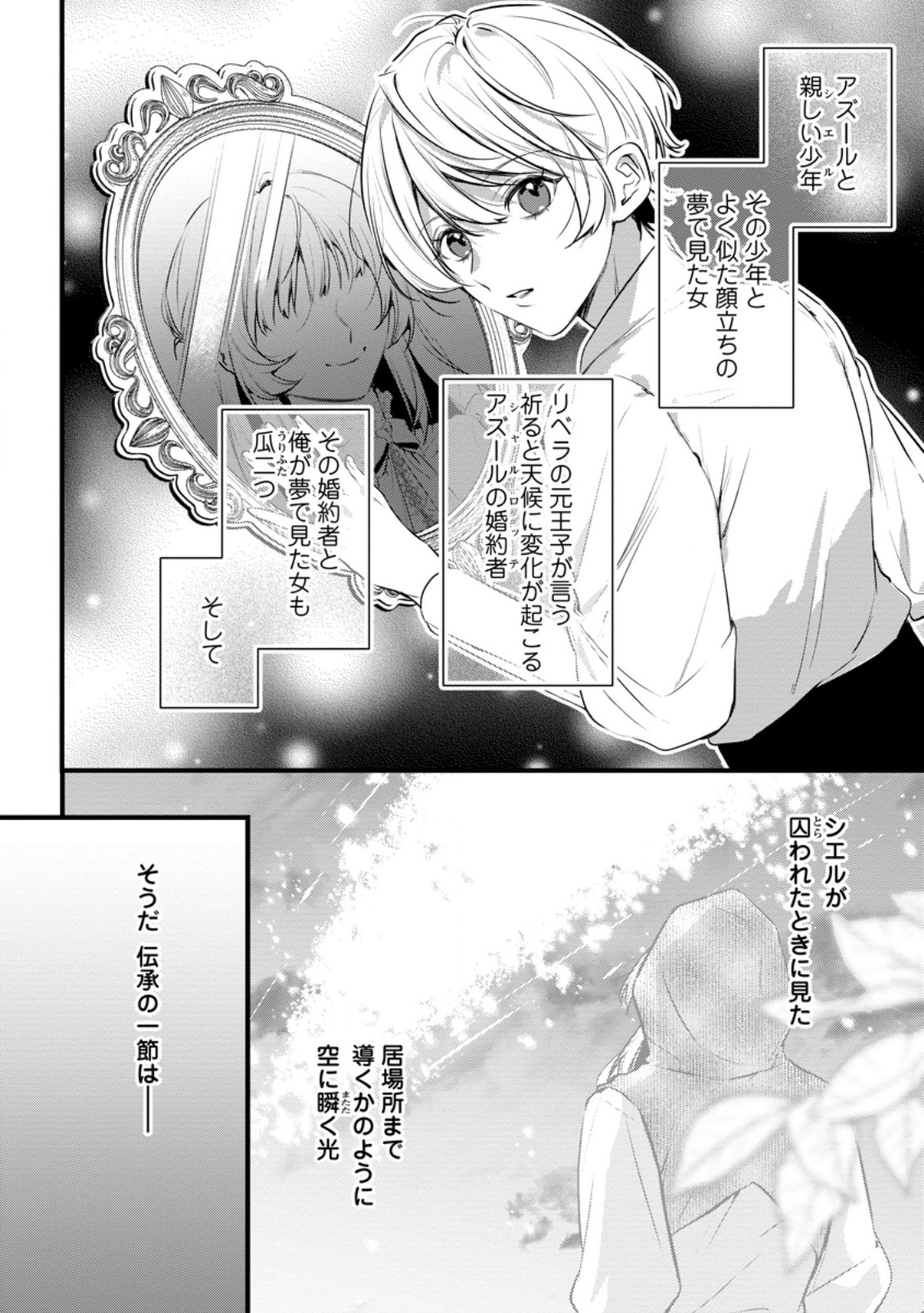 Kanjou ga Tenkou ni Haneisareru Tokushu Noryoku-Mochi Reijou wa Konyaku Kaishousareta no de Fumou no Daichi e Totsugitai Chapter 23.1 8ページ