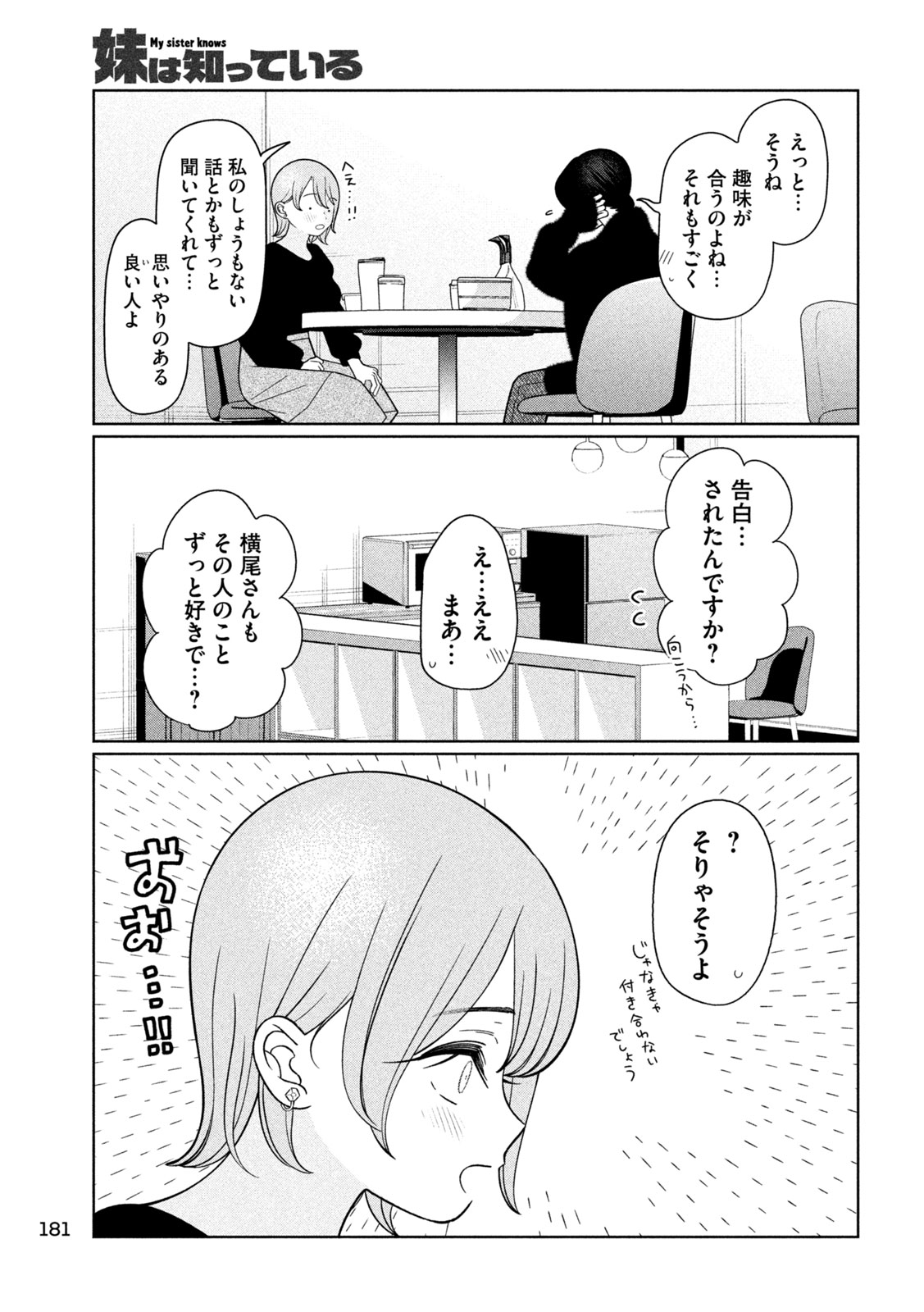 Imoto Wa Shitteiru Chapter 70 7ページ