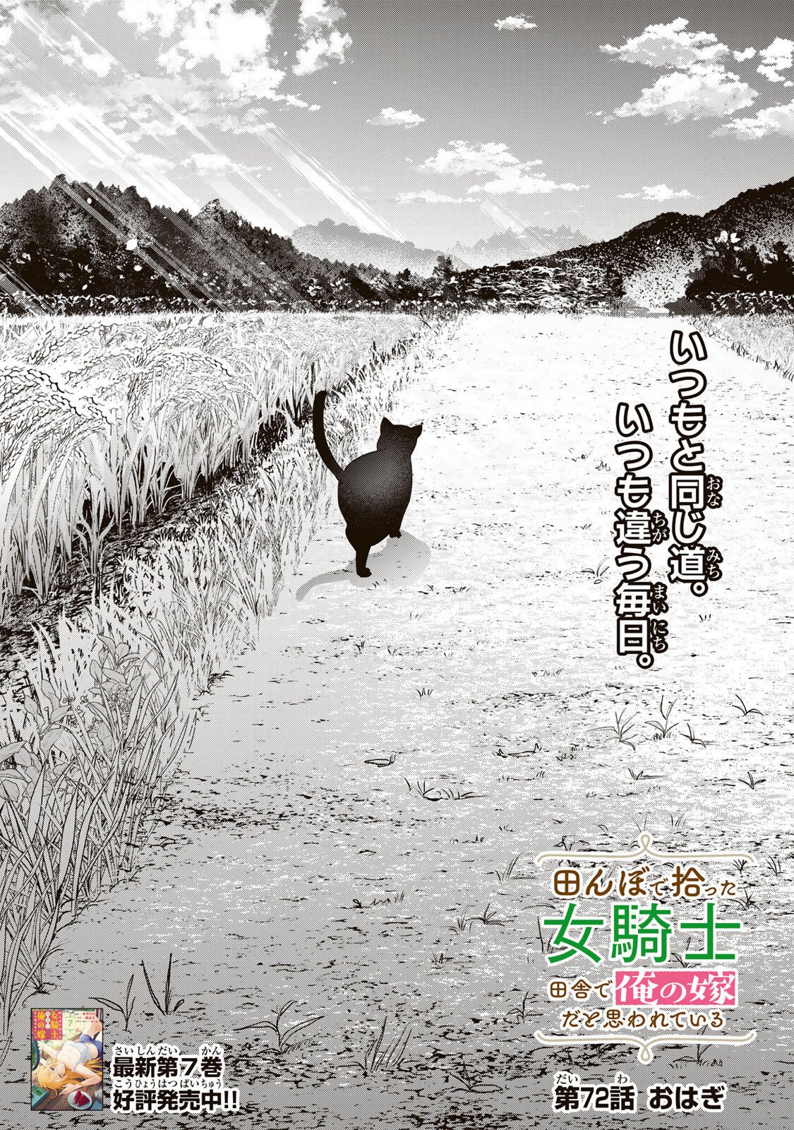 Tanbo de Hirotta Onna Kishi, Inaka de Ore no Yome da to Omowareteiru Chapter 72 4ページ