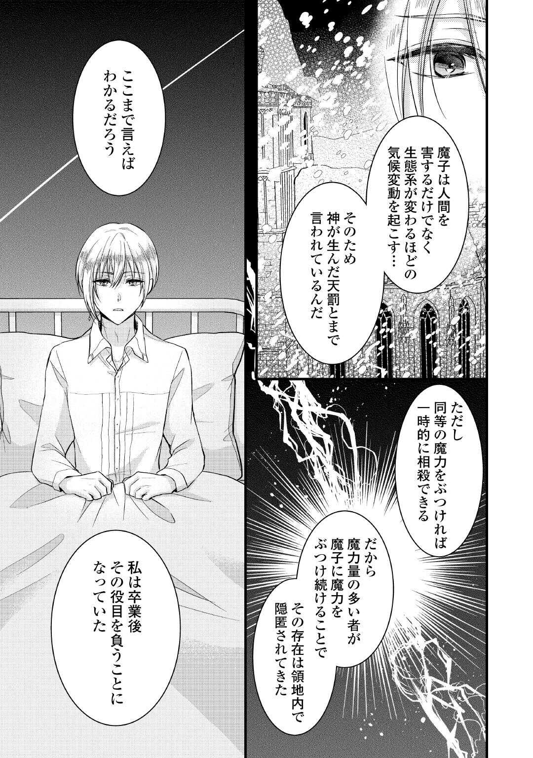 Akuyaku Reijou wa Heroine wo Ijimete Iru Baai de wa nai Chapter 26.1 3ページ