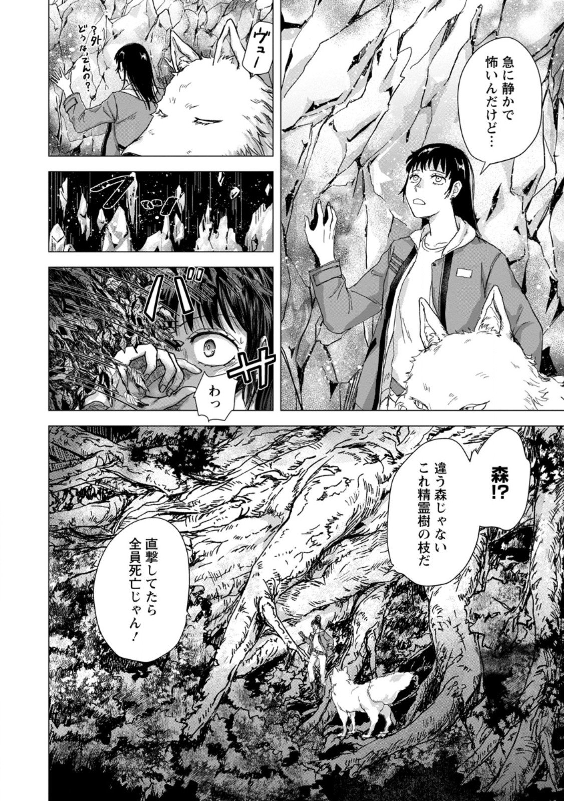 Hitori Camp shitara Isekai ni Teni shita Hanashi Chapter 27.2 4ページ