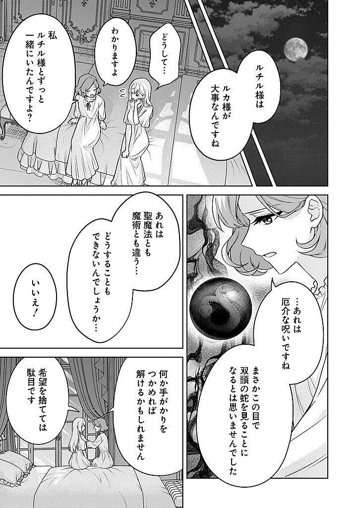 Seishin Seijo: Konyaku Hakisareta Tsuihou Seijo desu ga, Ookami Ouji no Noroi wo Toite Dekiaisaretemasu - Imasara Kuni ni Modorette Iwarete mo Osoi desu! Chapter 29 25ページ