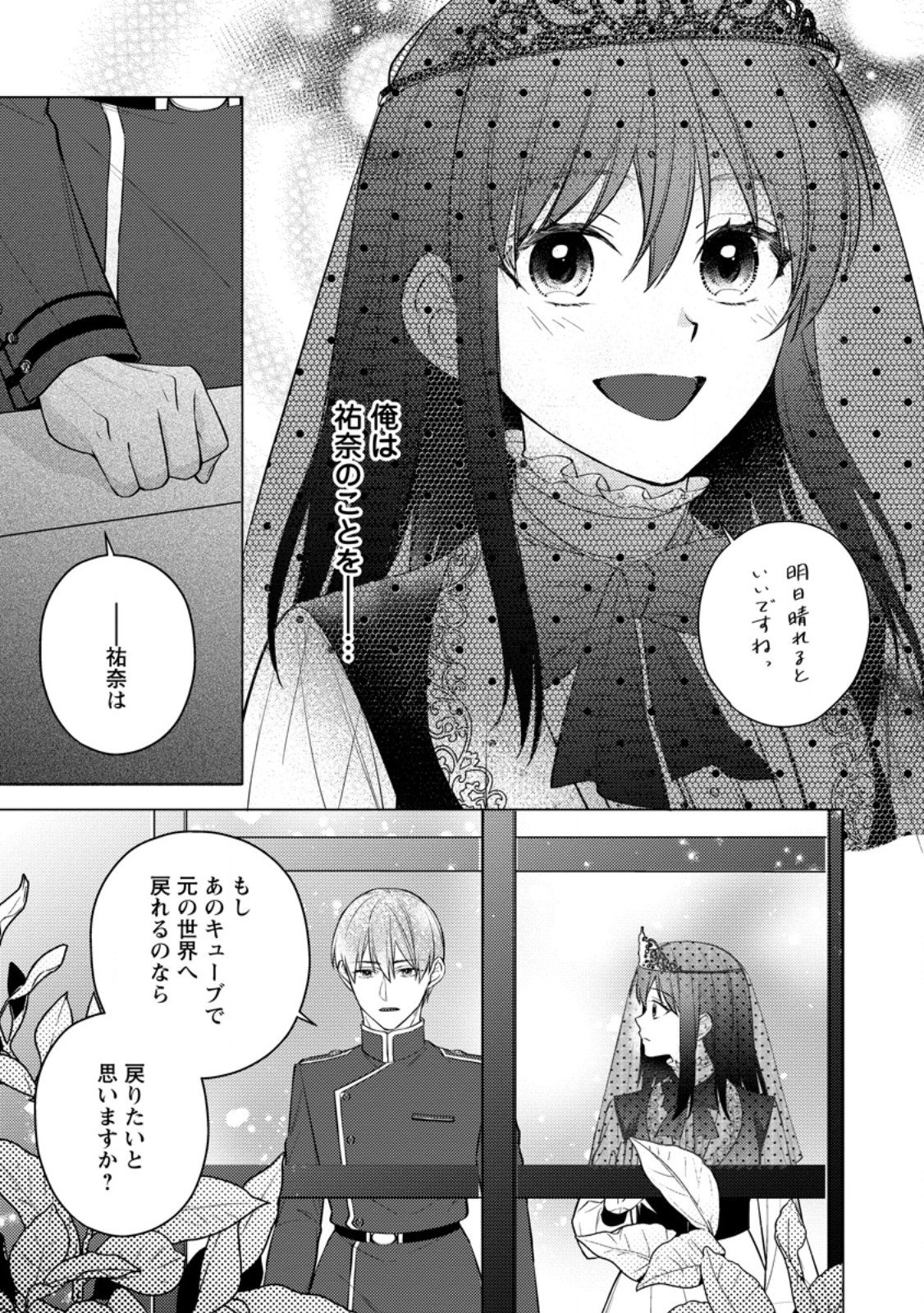 Veil no Seijo - Minikui to Gokaisareta Seijo, Ikemen Goei Kishi ni Dekiaisareru Chapter 29.3 4ページ