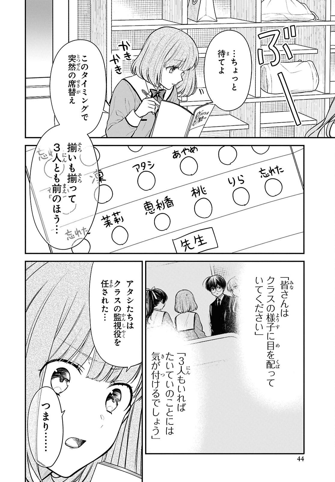 1-nen A-gumi no Monster Chapter 82 6ページ