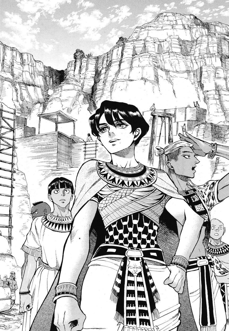 Aoi Horus no Hitomi - Dansou no Joou no Monogatari Chapter 30 7ページ