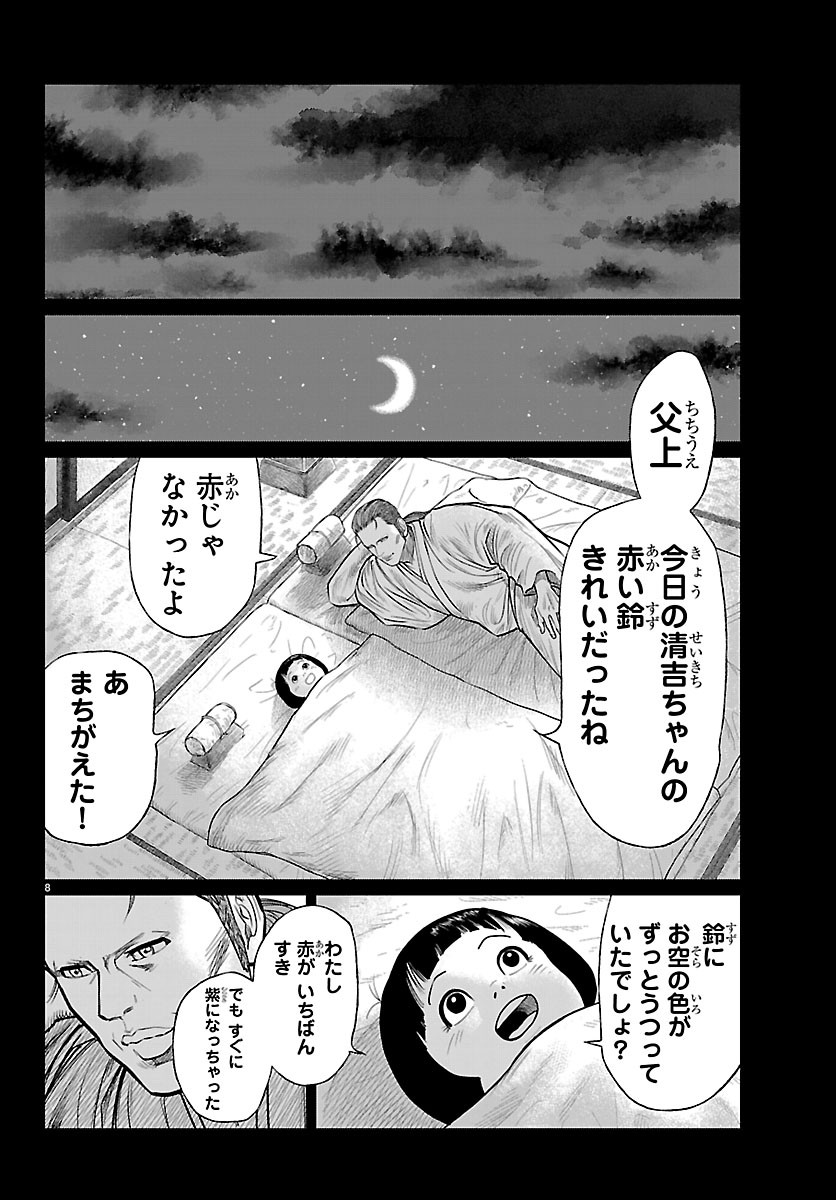 Hikuidori Ushuuboro Tobigumi Chapter 57 8ページ
