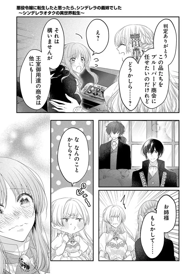 Akuyaku Reijou ni Tensei Shita to Omottara, Cinderella no Gishi deshita: Cinderella Otaku no Isekai Tensei Chapter 36 35ページ