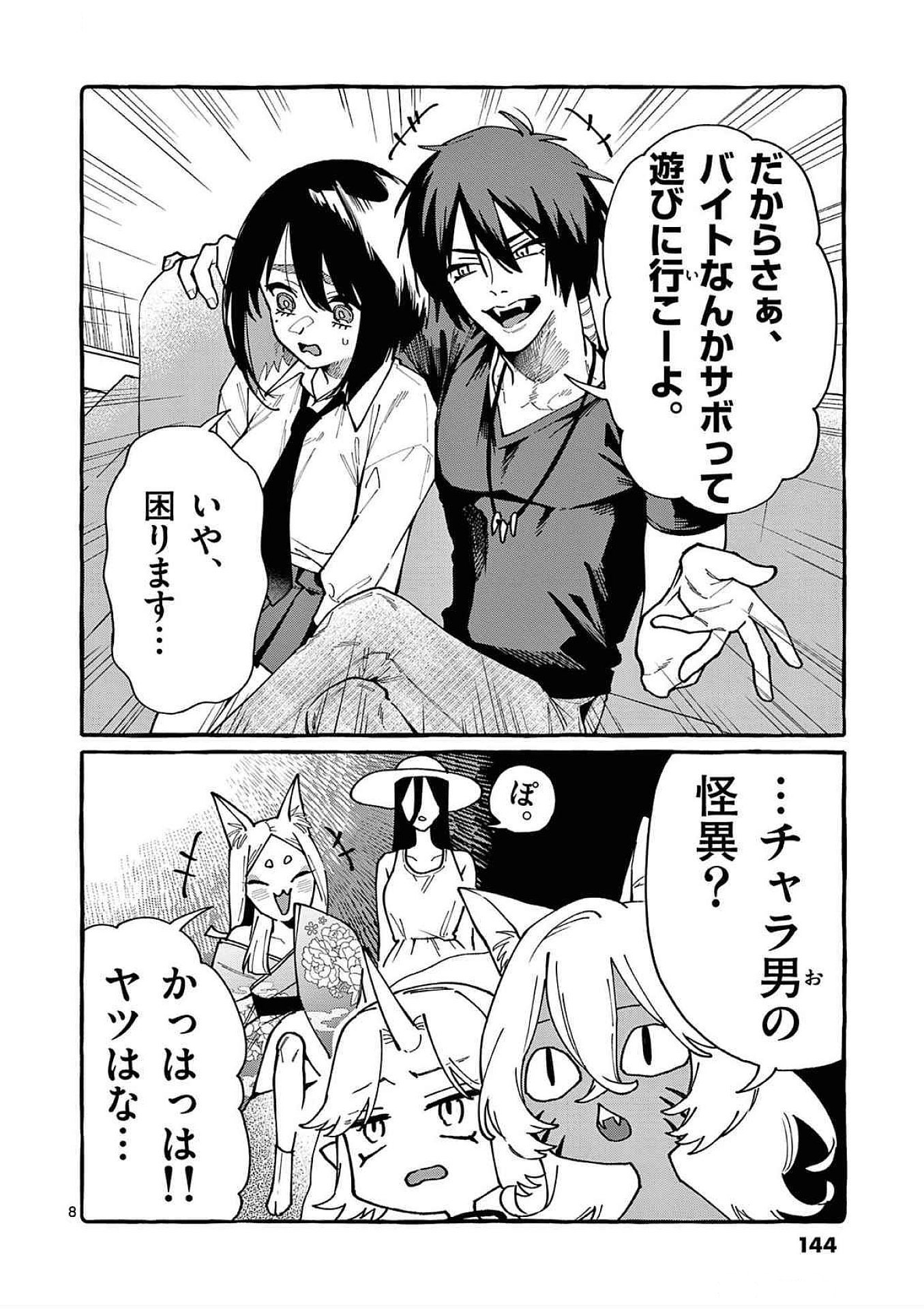 Ushiro no Shoumen Kamui-san Chapter 87 8ページ