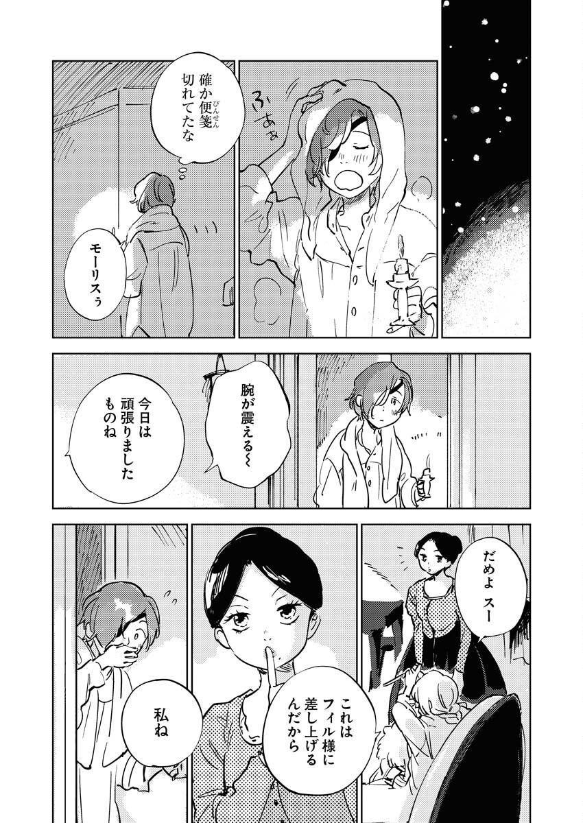 Shinimodori Reijou no Karisome Kekkon: Nidome no Jinsei wa Kimajime Shougun to Seijuu Mofumofu Chapter 35.5 10ページ